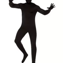Adult Super Skins Black Zentai Skin Suit Costume