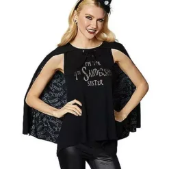 Fourth Sanderson Sister Caped T Shirt - Hocus Pocus