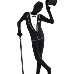 Kids Tuxedo Skin Suit Costume