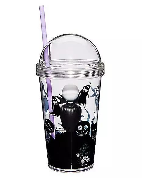 Jack Skellington Cup With Straw - Nightmare Before Christmas - Image 3