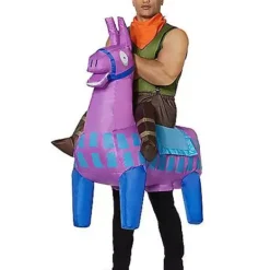 Adult Giddy Up Inflatable Costume - Fortnite