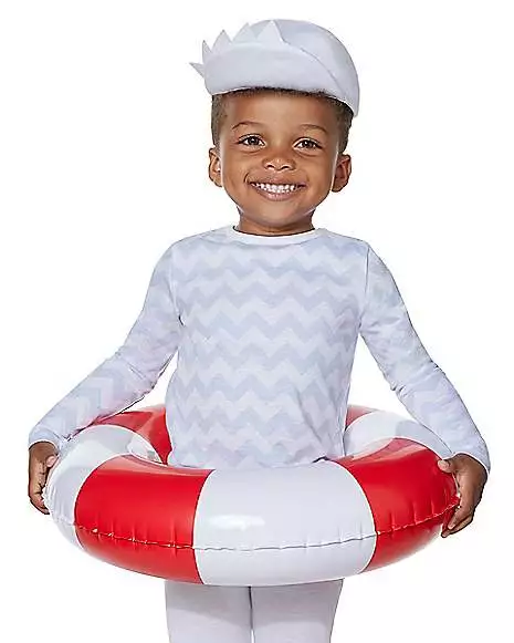 Toddler Blue Baby Shark Costume Kit - Image 2