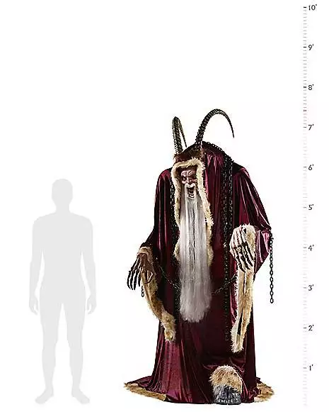 6.5 Ft Krampus Animatronic - Image 2
