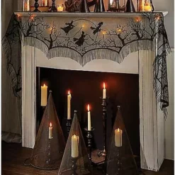 Light-Up LED Mantel Scarf - Hocus Pocus