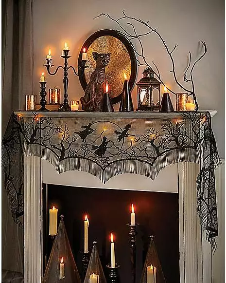 Light-Up LED Mantel Scarf - Hocus Pocus - Image 2