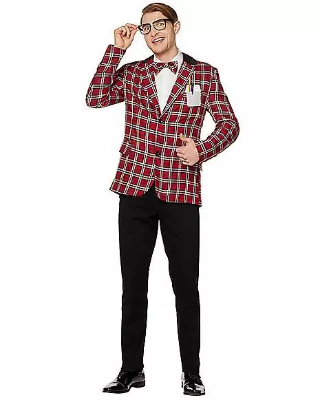 Adult Nerd Costume Kit