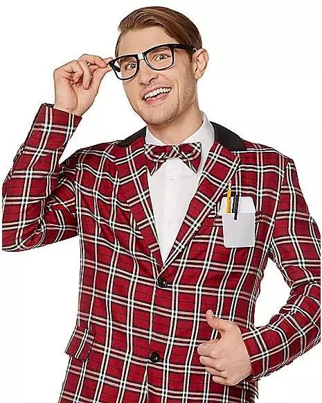 Adult Nerd Costume Kit - Image 3