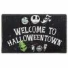 Welcome To HalloweenTown Doormat - The Nightmare Before Christmas
