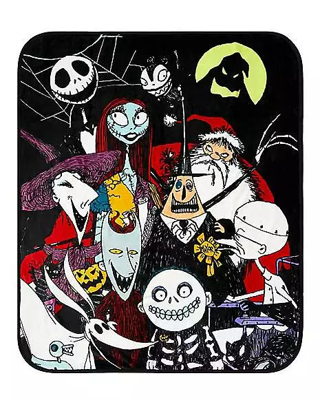Monster Mash Fleece Blanket - The Nightmare Before Christmas