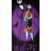 Jack And Sally Door Cover - The Nightmare Before Christmas