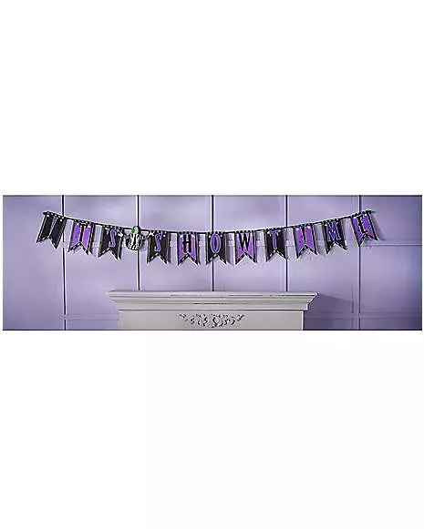 Light-Up It's Showtime Beetlejuice Banner