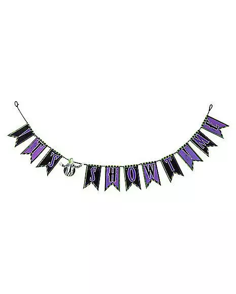 Light-Up It's Showtime Beetlejuice Banner - Image 3