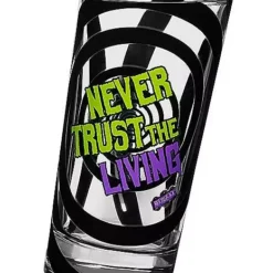 Slanted Beeetlejuice Glass