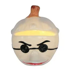 Mini Dr. Finkelstein Light-Up Pumpkin - The Nightmare Before Christmas