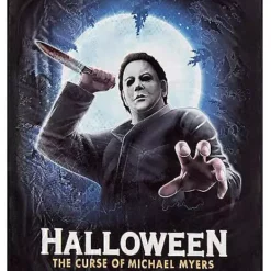 The Curse Of Michael Myers Fleece Blanket - Halloween