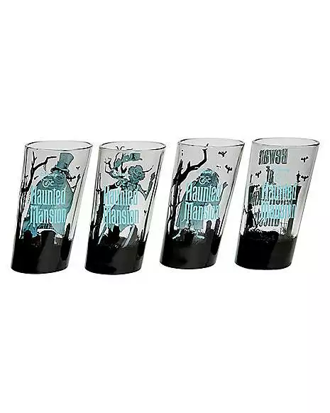 The Haunted Mansion Pint Glasses 4 Pack - Disney - Image 2