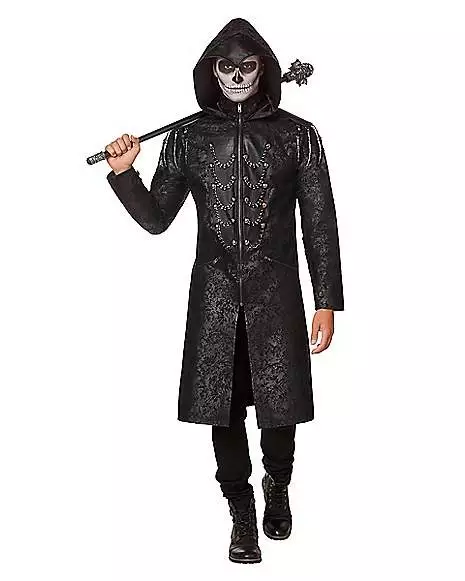 Adult Plus Size Skeleton Royalty Jacket