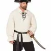 Pirate Shirt And Belt Plus Size Costume Kit