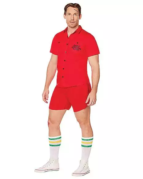 Adult Camp Crystal Lake Button Down Shirt - Friday The 13th - Image 3