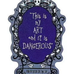 This Is My Art Magnet - Beetlejuice