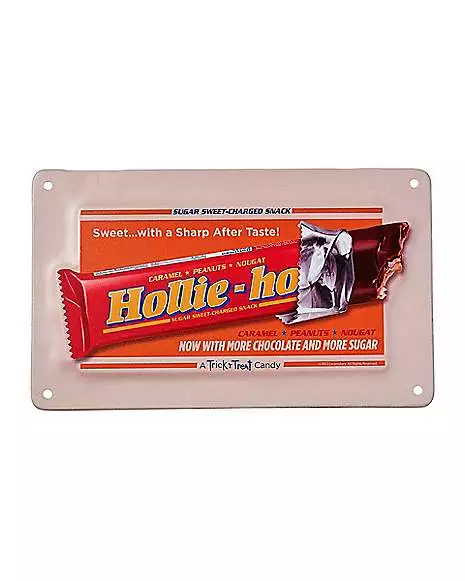 Hollie-ho Candy Bar Sign - Trick 'r Treat