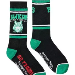 Go Tigers Crew Socks - Stranger Things