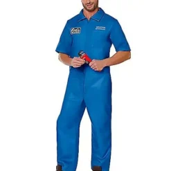 Adult Rod's Pipe And Drain Jumpsuit Costume