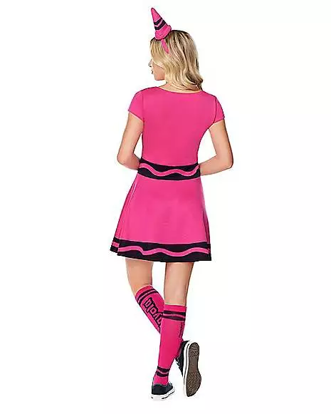 Adult Razzmatazz Crayon Dress Costume - Crayola - Image 2