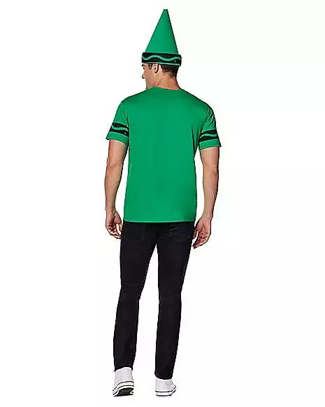 Shamrock Green Crayon Costume Kit - Crayola - Image 2