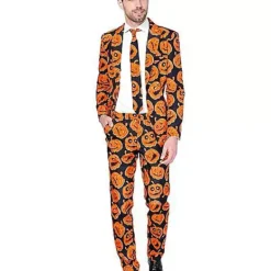Adult Spooky Pumpkin Suit