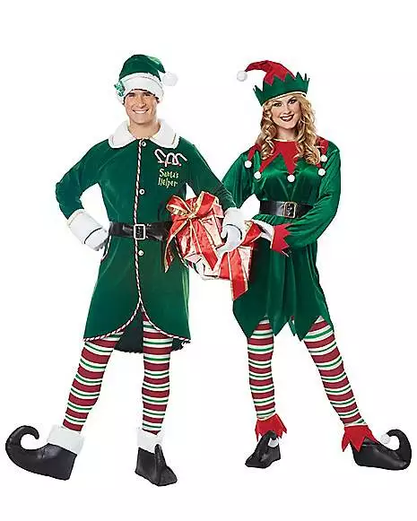 Adult Workshop Elf Costume - Image 2