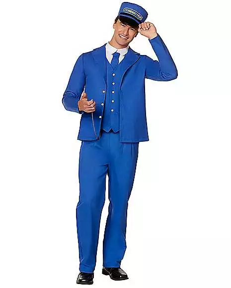 Adult Train Conductor Costume - Image 2