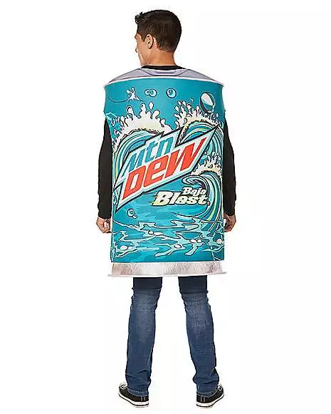 Adult 3D Mountain Dew Baja Blast Costume - Image 2