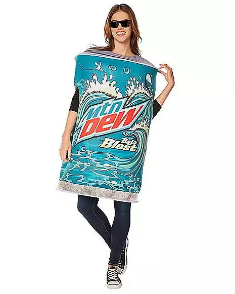 Adult 3D Mountain Dew Baja Blast Costume - Image 3